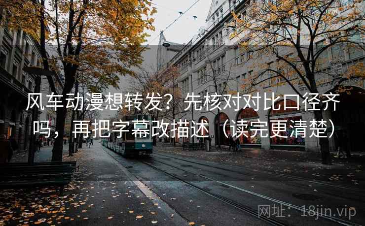 风车动漫想转发?先核对对比口径齐吗,再把字幕改描述(读完更清楚) 第2张 风车动漫想转发?先核对对比口径齐吗,再把字幕改描述(读完更清楚) 第2张